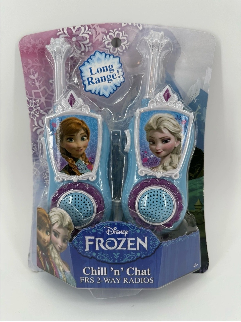 Disney Frozen Chill n Chat 2 Way Long Range Radio Elsa Anna Walkie Talkie